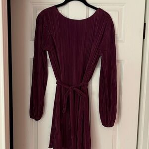 Abercrombie & Fitch Plum Long Sleeve Dress